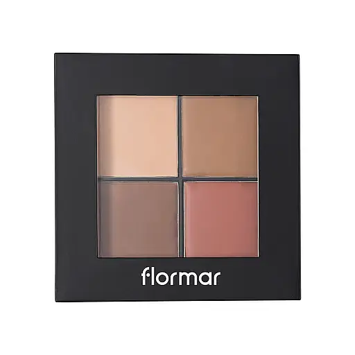 Палетка для контуринга Flormar Contour Palette тон Medium 10 г (8000019544908) - фото 1
