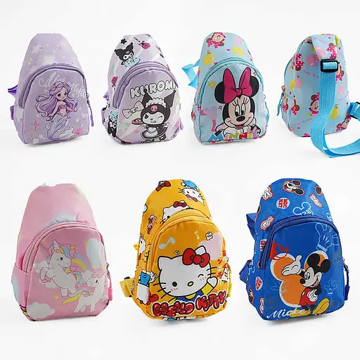 Сумочка через плече, Дитячі герої, 1 відділення, C68158 (В асортименті) - фото 8