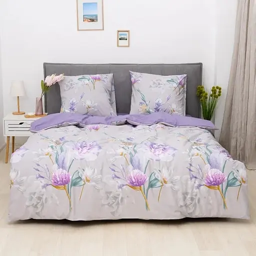 Комплект постільної білизни Viluta євро ранфорс 25362 100% бавовна - фото 1