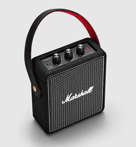 Бездротова колонка Bluetooth Marshall Stockwell II блютуз динамік USB-C IPX4 15 Вт Чорний - фото 2