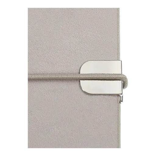 Щотижневик датований Buromax Velour 2026 85 x 153 мм штучна шкіра світло-сірий (BM.2891-20) - фото 6