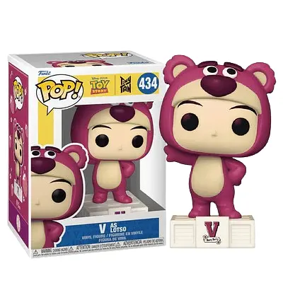 Фігурка Funko Pop БТС Історія іграшок Кім Тхехен Ві Лотсо BTS Toy Story V as Lotso 10 см BTS V L 434