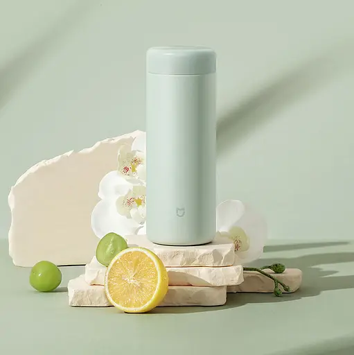 Термос Xiaomi MiJia Vacuum Cup 350 мл (MJKDB01PL) Green - фото 2