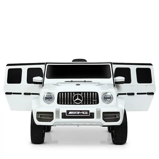 Электромобиль детский Bambi M 4214EBLR-1 Mercedes-Benz G-class Белый - фото 4