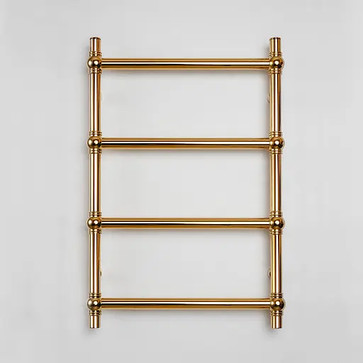 Водяна рушникосушка Navin Ретро 500x800 Золото 00-440030-5080, Золотий - фото 2