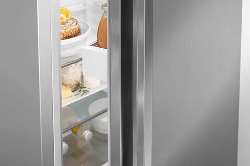 Холодильник Liebherr с нижней морозильной камерой 185,5x59,7x67,5, холод.отд.-225л, мороз.отд.-94л, 2дв., А++, NF, дисплей внутр., серый - фото 9