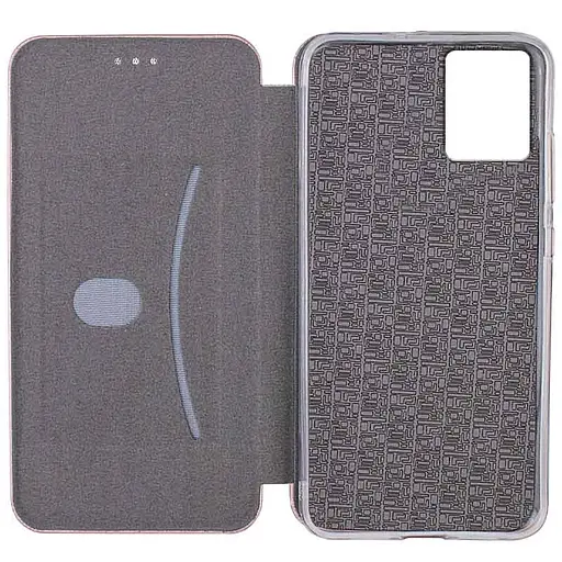 Кожаный чехол-книжка Epik Classy для Realme 10 4G Rose Gold - фото 3