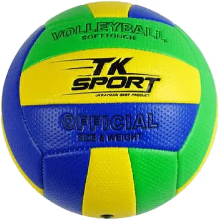 М’яч волейбольний TK Sport, C62442, 280-300 г, матеріал м’який PVC, розмір №5 (В асортименті)