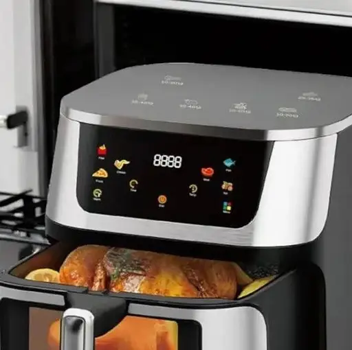 Аэрофритюрница безмасляная Zepline ZP-126 на 10л электрическая с сенсорным управлением 3500Вт - фото 2