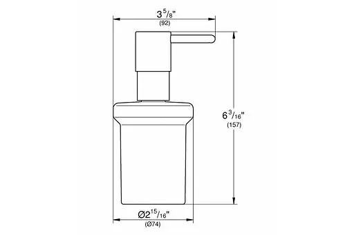 Дозатор для рідкого мила Grohe Essentials 40394GL1, Золотий - фото 2