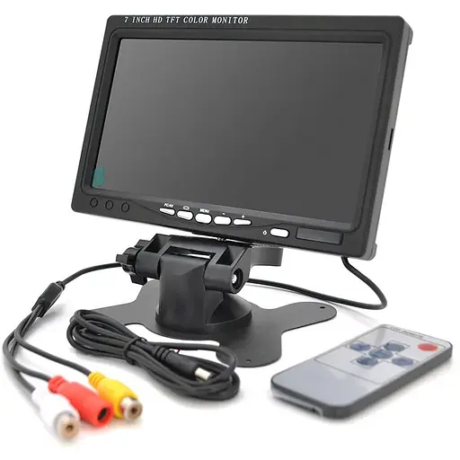 Монітор для відеоспостереження TFT 7 ", AV, 1024 * 600ips, 12V, BOX