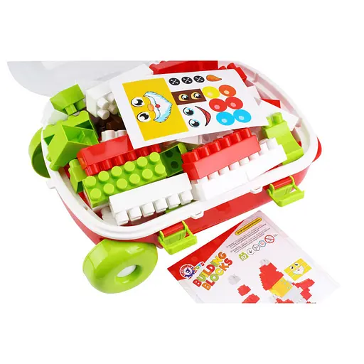 Детский конструктор Новогодний ТехноК 8805TXK в чемодане - фото 3