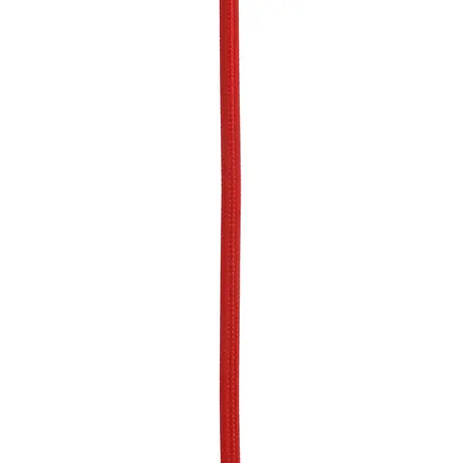 Декоративний кабель Brille IU-2 у тканинному обплетенні 2x0.75 RED (1 м) 42-125 червоний - фото 2