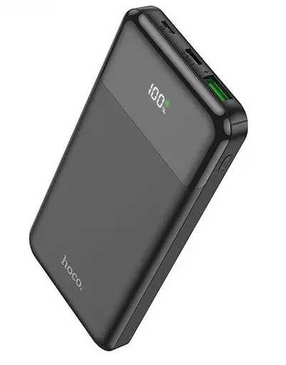 Портативний акумулятор Hoco J102 Cool figure (10000mAh) зі швидким заряджанням чорний - фото 1