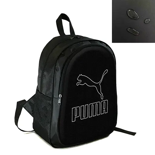 Рюкзак міський/шкільний 38×28см з принтом Puma дитячий, підлітковий, спортивний (4215)