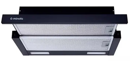 Витяжка телескопічна Minola HTL 6615 BL 1000 LED - фото 1