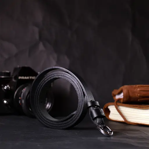 Ремінь шкіряний Grande Pelle жіночий 1,4х110 см acs0026953 - фото 5