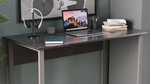 Компьютерный стол Курт 75x140x60 серый ДСП Сосна Кембра 32мм FRD-101856 - фото 3