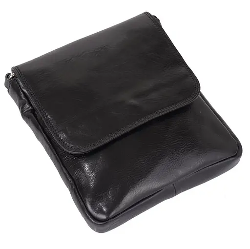 Чоловіча шкіряна сумка через плече VIRGINIA CONTI sum0026688 - фото 4