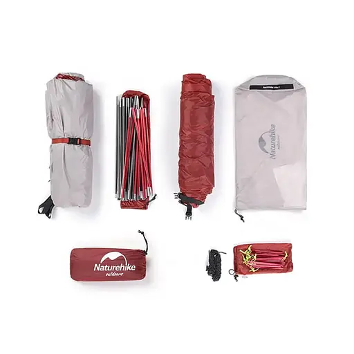 Туристичний намет Naturehike Hiby (4-х місний) - фото 7