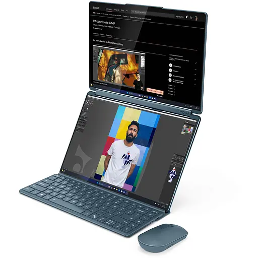 Ноутбук Lenovo Yoga Book 9 14IAH10 Ultra 9 285H 54GHz, 2x, 32GB LPDDR5x, 1TB, Arc 140T, Windows 11 Home - фото 7