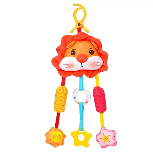 Подвеска мягкая на коляску/кроватку QBX056A-59A, 42 см, звук (в ассортименте)