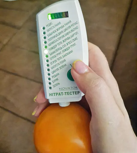 Портативный нитрат-тестер нитратомер для овощей и фруктов «Новатор» 60116 - фото 3