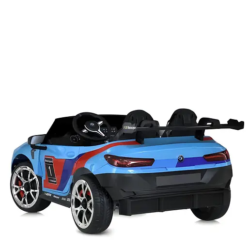 Електромобіль дитячий Bambi M 5849EBLRS-4 24V спортивний BMW для двох із пультом керування - фото 3
