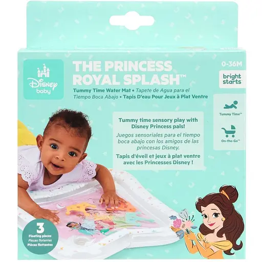 Розвиваючий килимок водний Bright Starts Disney Princess Royal Splash (17443)  - фото 2