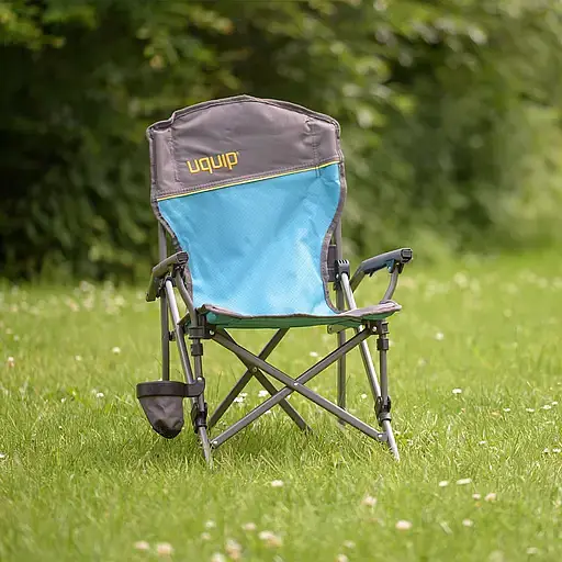 Кресло раскладное Uquip Kirby голубое с серым (244006) - фото 12