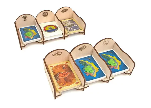 Склад ресурсів для гри Tower Rex Колонізатори + доповнення Catan Cardholder All-In-One Bundle (2150) - фото 3