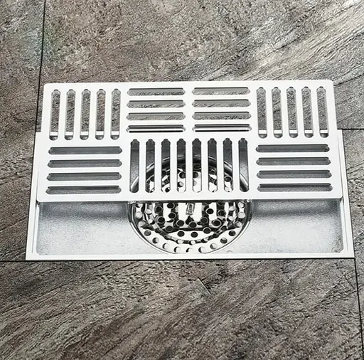 Душевой трап Gappo 100х200 мм, хром G82050 - фото 2