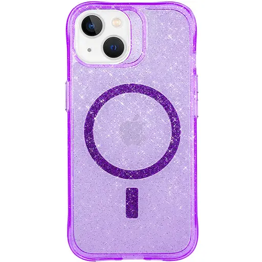 Чохол Epik TPU Radiance with MagSafe для Apple iPhone 14, 6.1 Purple - фото 1