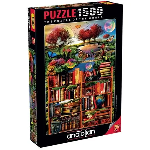 Пазл Anatolian Книжковий світ 1500 ел. (4571) - фото 1