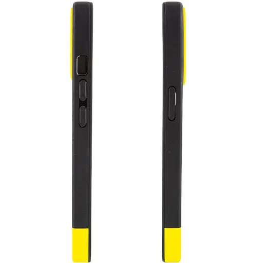 Чохол Epik TPU+PC Bichromatic для Apple iPhone 13 Pro 6.1 Black/Yellow - фото 3