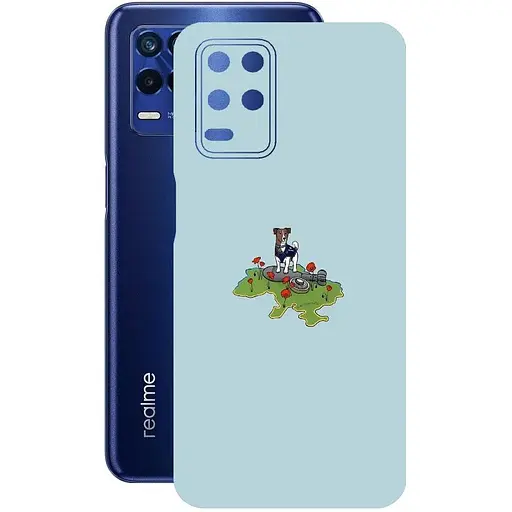 Защитная пленка StatusSKIN для Realme 8s 5G Корпус Винил Патрон 2 - фото 1