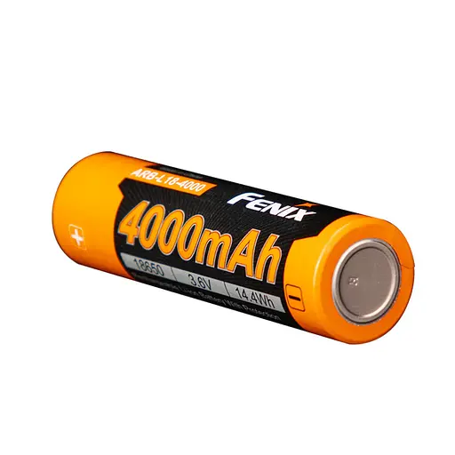 Акумулятор 18650 Fenix 4000mAh 3.6V (Чорно-жовтий) - фото 4