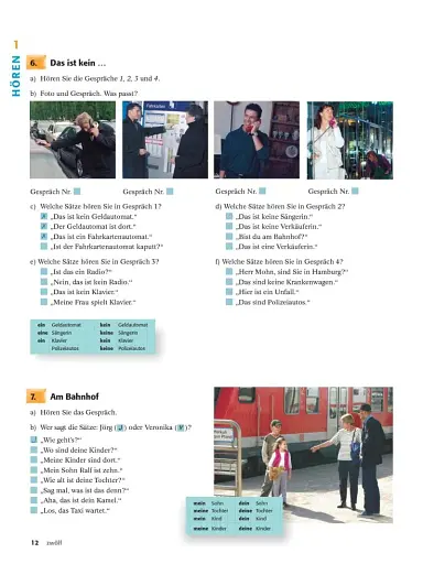 Delfin Lehrbuch Teil 1 mit integrierten Audio-CDs Lektionen 1–10 - фото 5