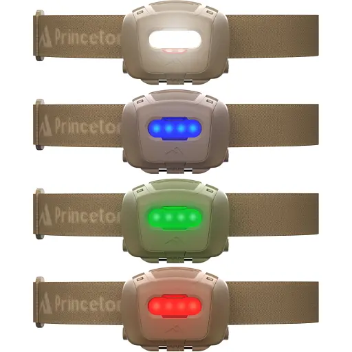 Фонарь налобный Princeton Tec Quad Tactical 78 lm Sand - фото 4