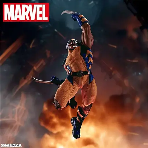 Коллекционная фигурка Sega Luminasta Marvel Comics Wolverine Марвел Комикс Росомаха 22 см BS IK E AL 22 - фото 3