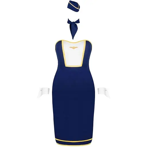 Еротичний костюм Obsessive Stewardess uniform XS/S - фото 3