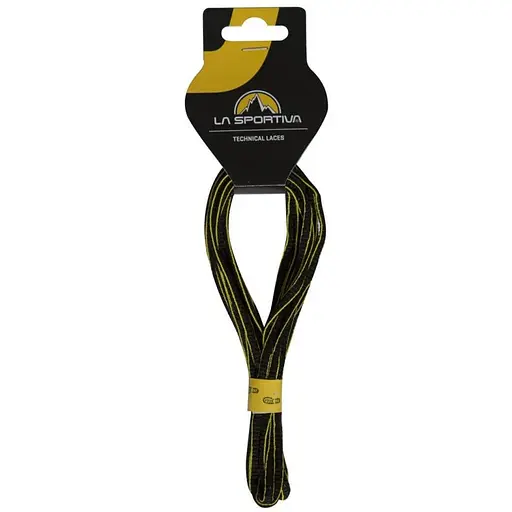 Шнурки La Sportiva Mountain Running Laces 130 cm Black/Yellow (1052-9MRBY)