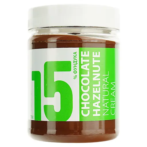 Шоколадно фундуковий натуральний крем Good Energy 300 г  - фото 1