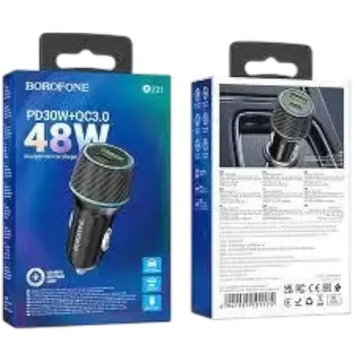 Зарядний пристрій Borofone BZ21 PD30W+QC3.0 - фото 4