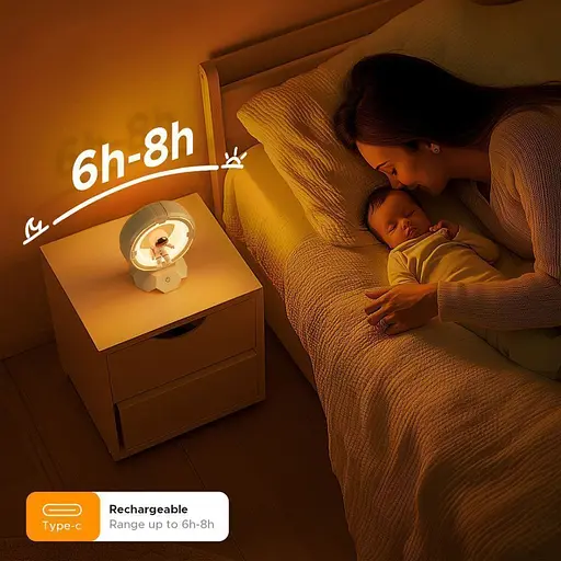 Ночной светильник XO OZ12 Spaceman White [152053] - фото 10