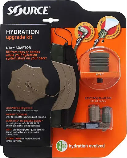 Питьевая система Source WXP 3L Upgrade KIT  Green/Sand (1004-4610130203) - фото 5