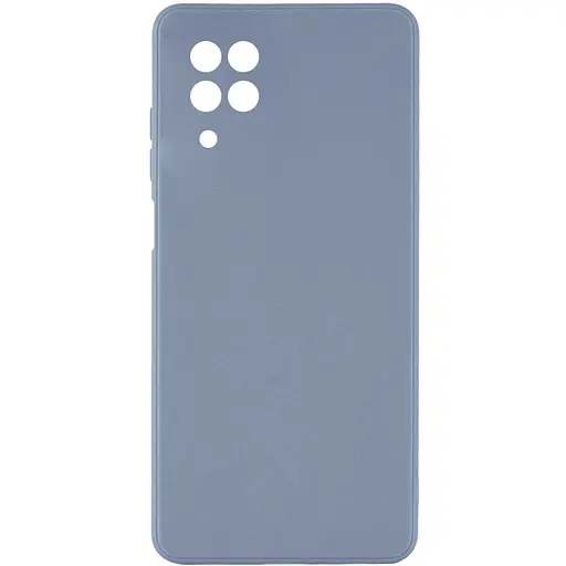 Силиконовый чехол Candy Full Camera для Samsung Galaxy M33 5G Серый / Smoky Gray