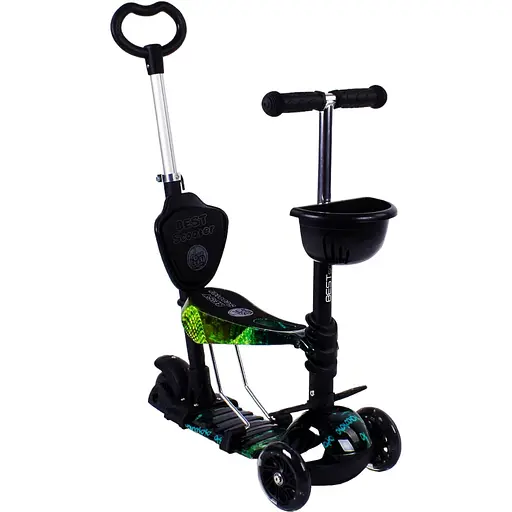 Самокат 5 в 1 Best Scooter 59х15х29 см Різнобарвний 000231580