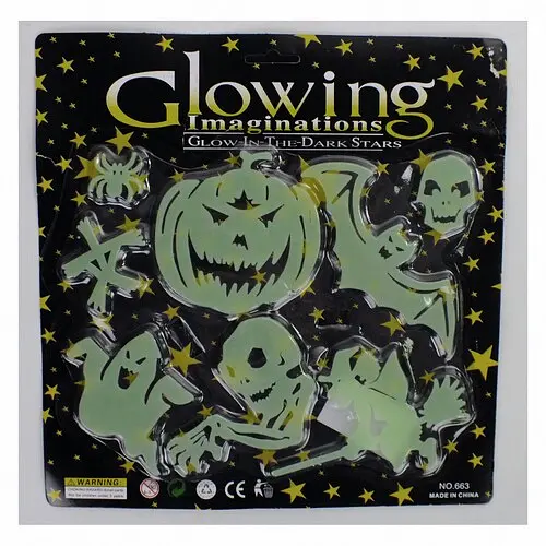 Наклейки Halloween светящиеся - фото 1