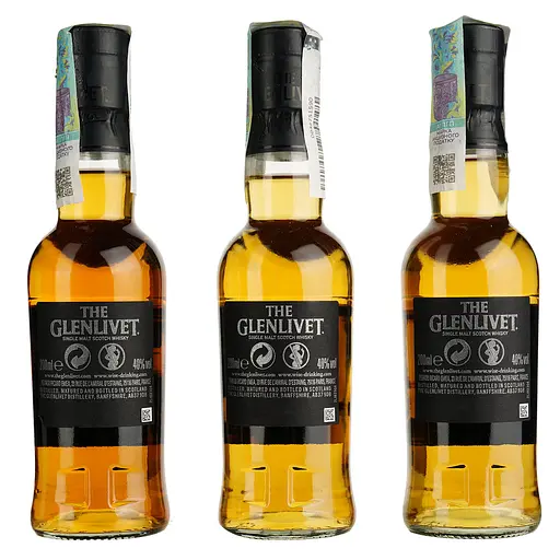 Набір віскі The Glenlivet Spectra 40% 0.6 л (0.2 х 3 шт.) в подарунковій упаковці - фото 3